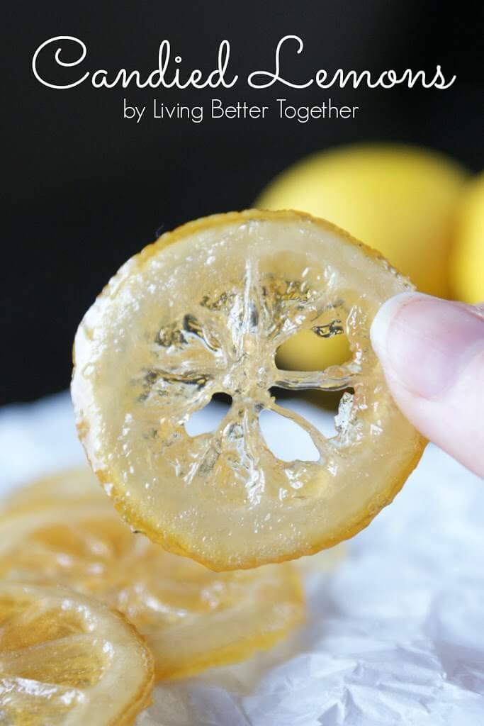 Candied Lemons Living Better Together