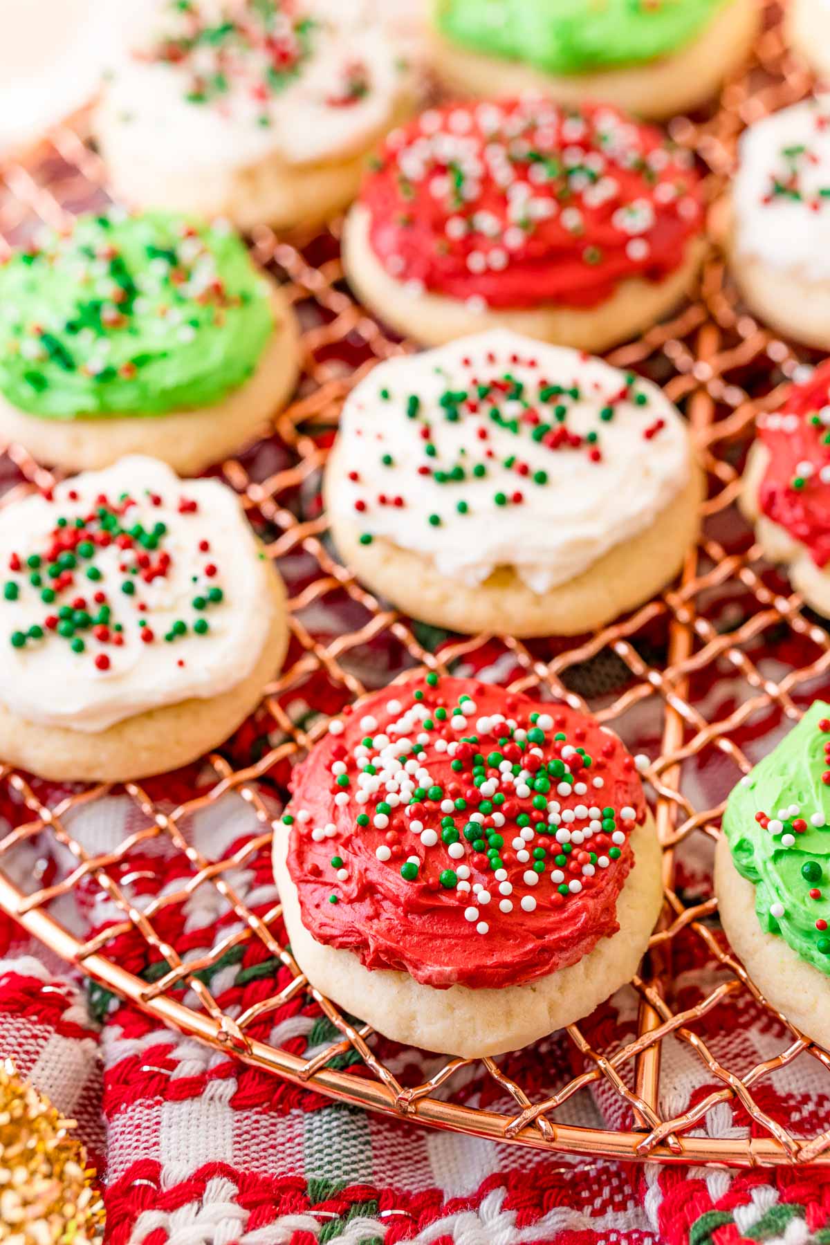 Soft Christmas Sugar Cookies Recipe Sugar And Soul