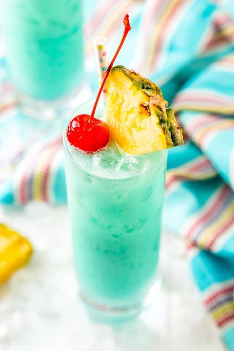 Blue Hawaiian Cocktail Recipe Sugar And Soul Co