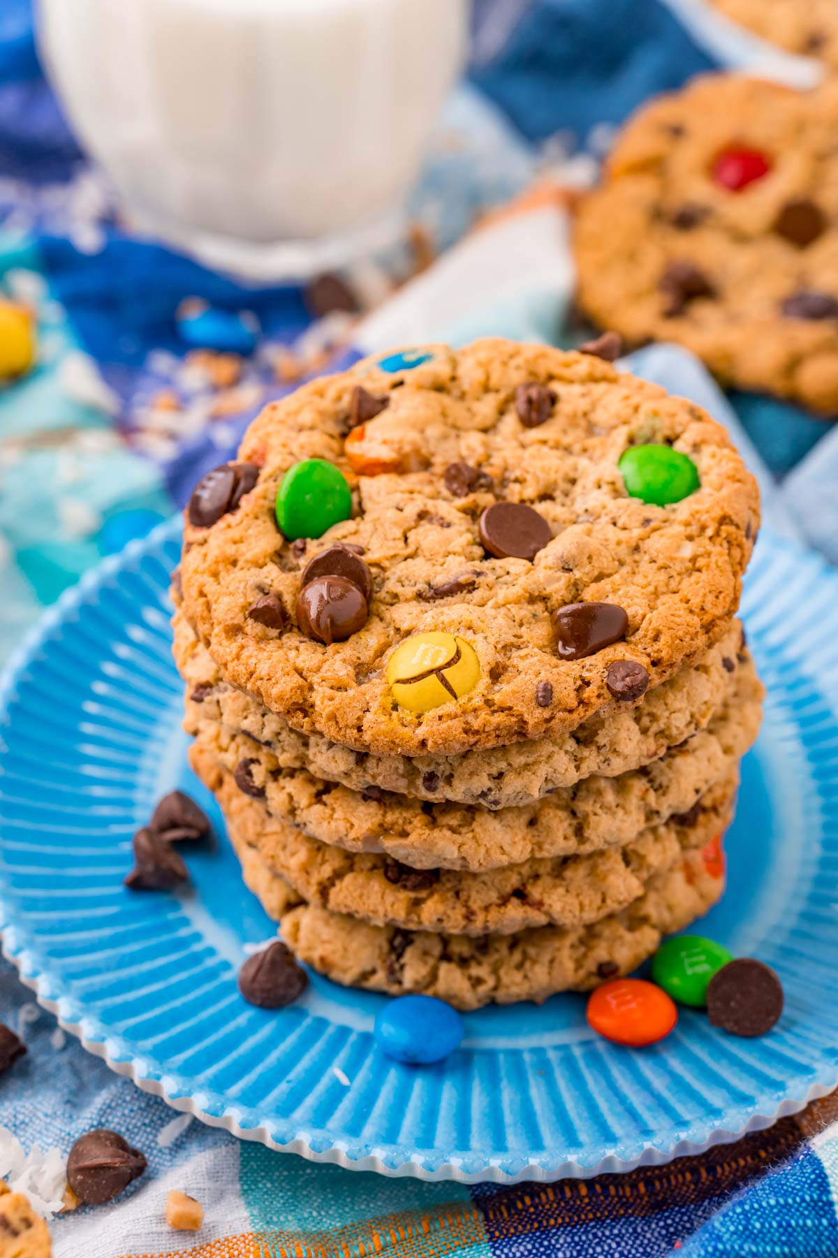 The Cookie Monster Cookies features Bakery & Dessert cuisine in