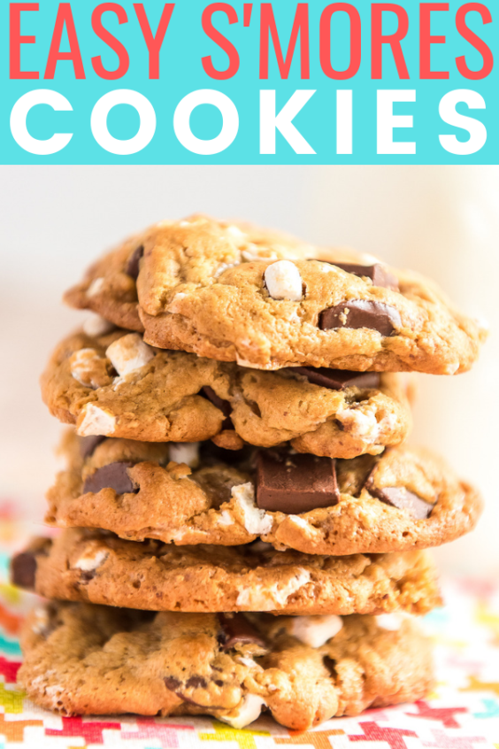 S'mores Cookies - Easy Dessert Recipe | Sugar and Soul