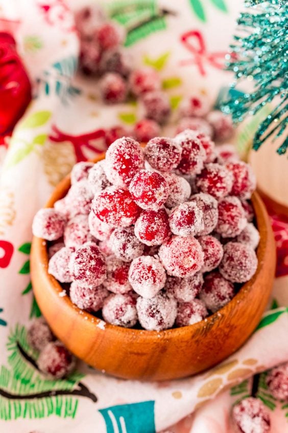 Easy Candied Cranberries Recipe - Sugar And Soul