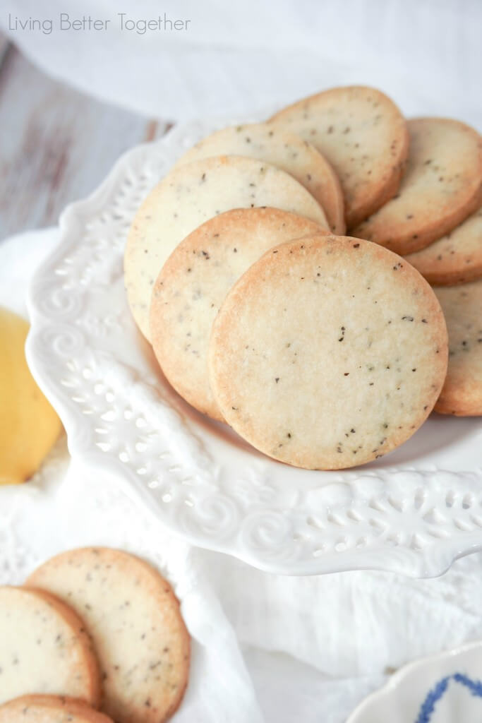 Earl Grey Shortbread Cookies | Sugar & Soul
