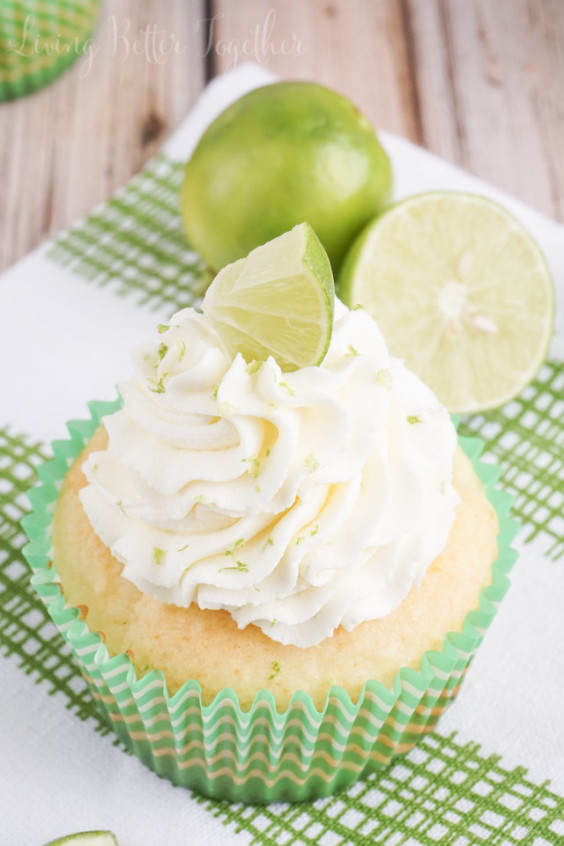 Key Lime Pie Cupcakes - Sugar and Soul