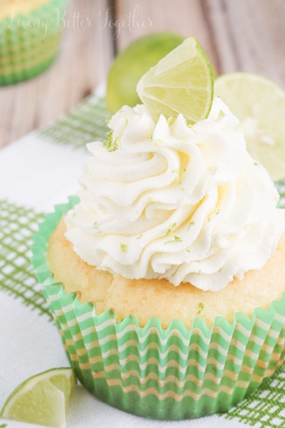 Key Lime Pie Cupcakes - Sugar and Soul