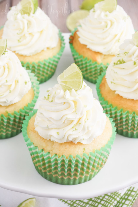 Key Lime Pie Cupcakes - Sugar and Soul