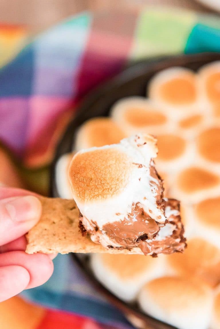 Brownie S'mores Dip Recipe | Sugar and Soul