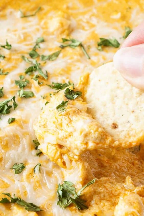 Easy Baked Buffalo Chicken Dip Recipe | Sugar & Soul