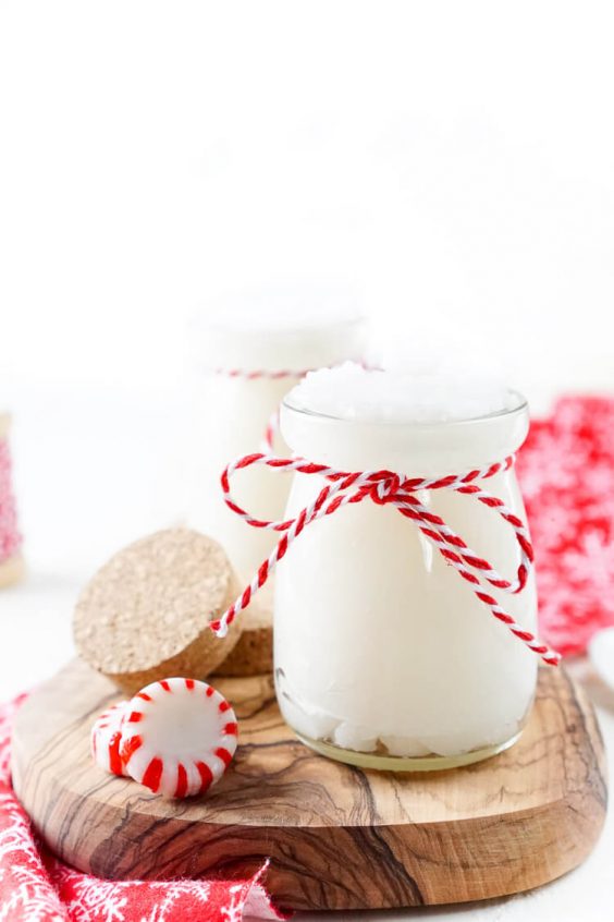 3-Ingredient Peppermint Sugar Scrub - Sugar and Soul