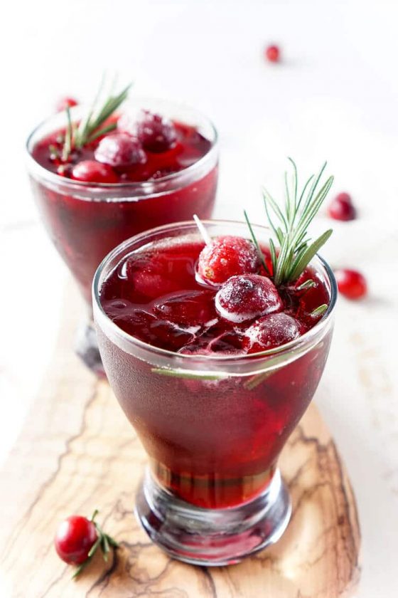 Cranberry Cooler Sugar and Soul