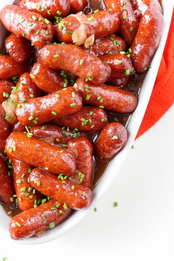 Spicy Blood Orange Lit'l Smokies - Sugar and Soul