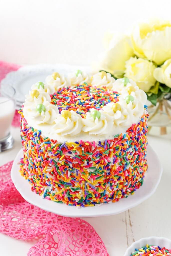 Funfetti Cake - Sugar And Soul