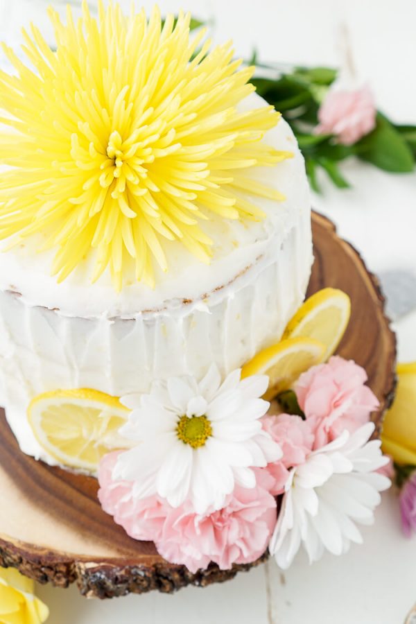 Earl Grey Cake With Lemon Buttercream - Sugar And Soul