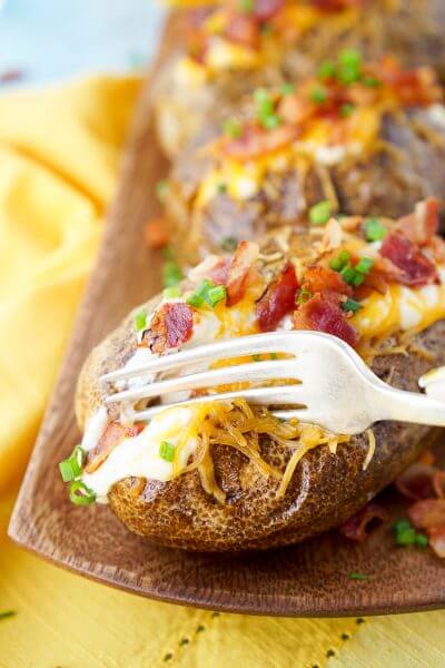 Best Ever Baked Potatoes - Sugar And Soul