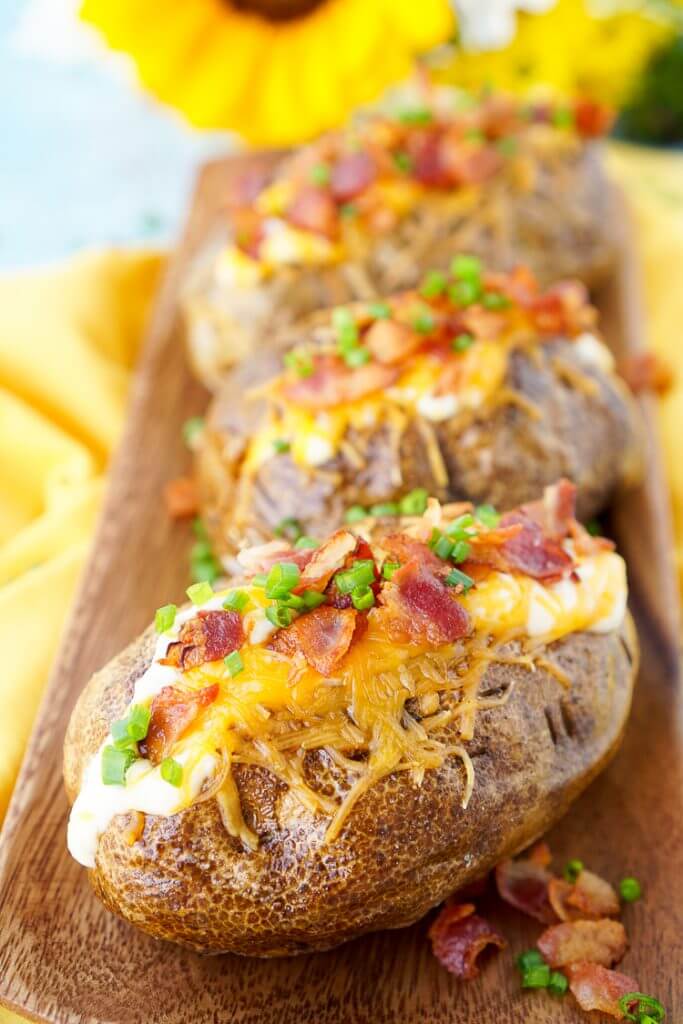 Best Ever Baked Potatoes - Sugar and Soul