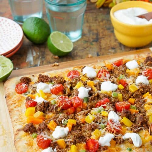 Taco Pizza - Sugar and Soul