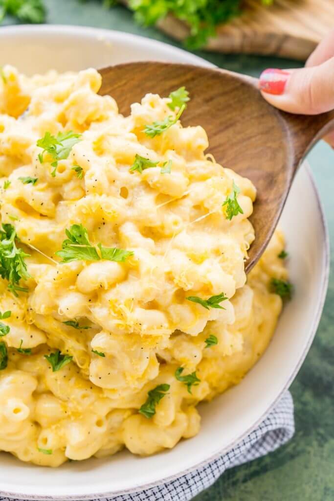 Stovetop Mac and Cheese (Heavy Cream) - Sugar and Soul