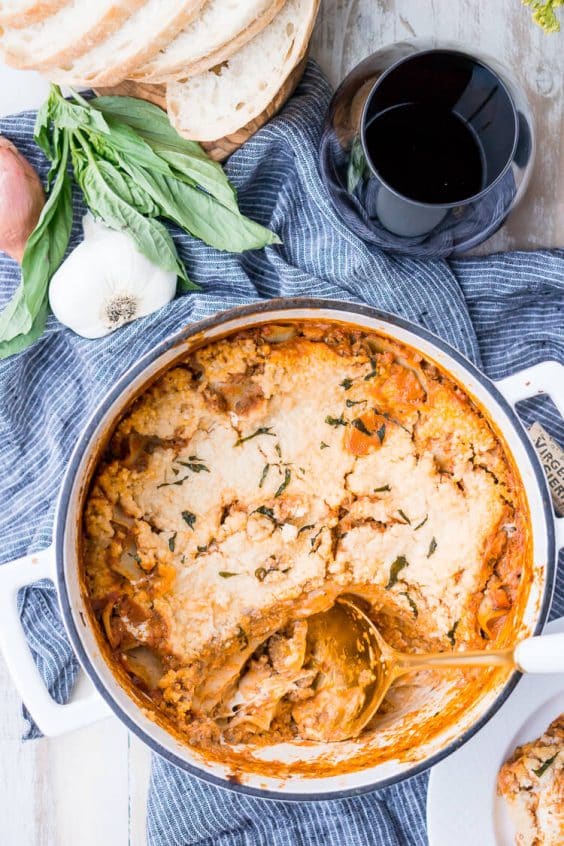 Easy One Pot Lasagna Recipe | Sugar & Soul