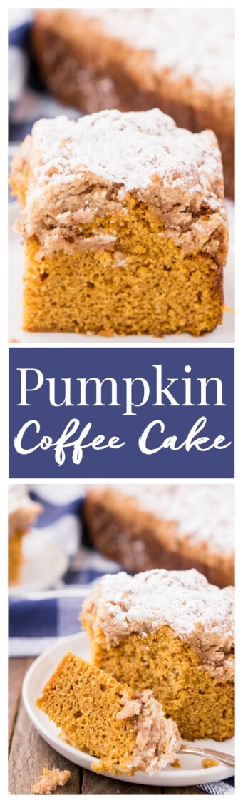 Vanilla Pumpkin Coffee Cake | Sugar and Soul