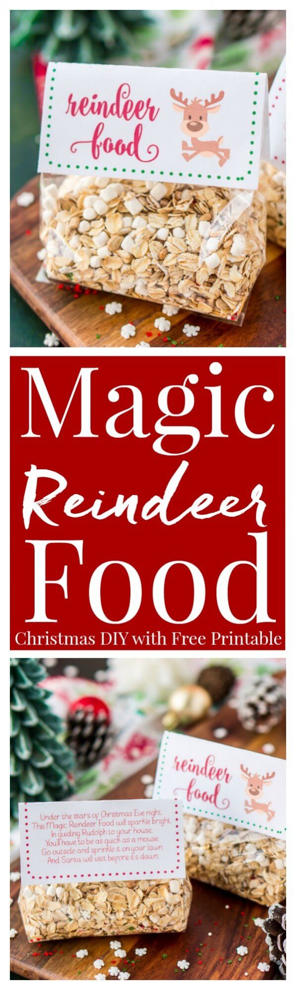 Magic Reindeer Food Recipe and Poem | Sugar and Soul