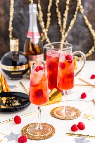 Champagne Punch Recipe - Perfect for New Year's Eve! | Sugar & Soul