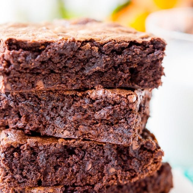 Classic Homemade Fudge Brownies - Sugar and Soul