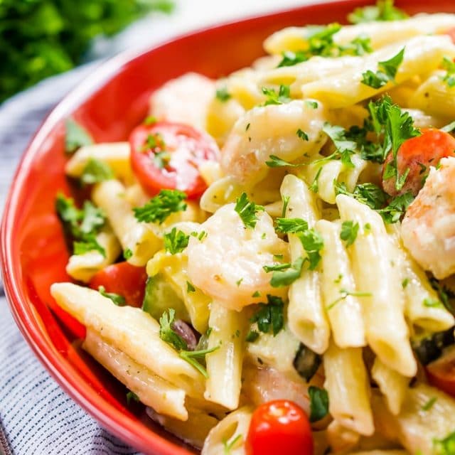 Shrimp Alfredo