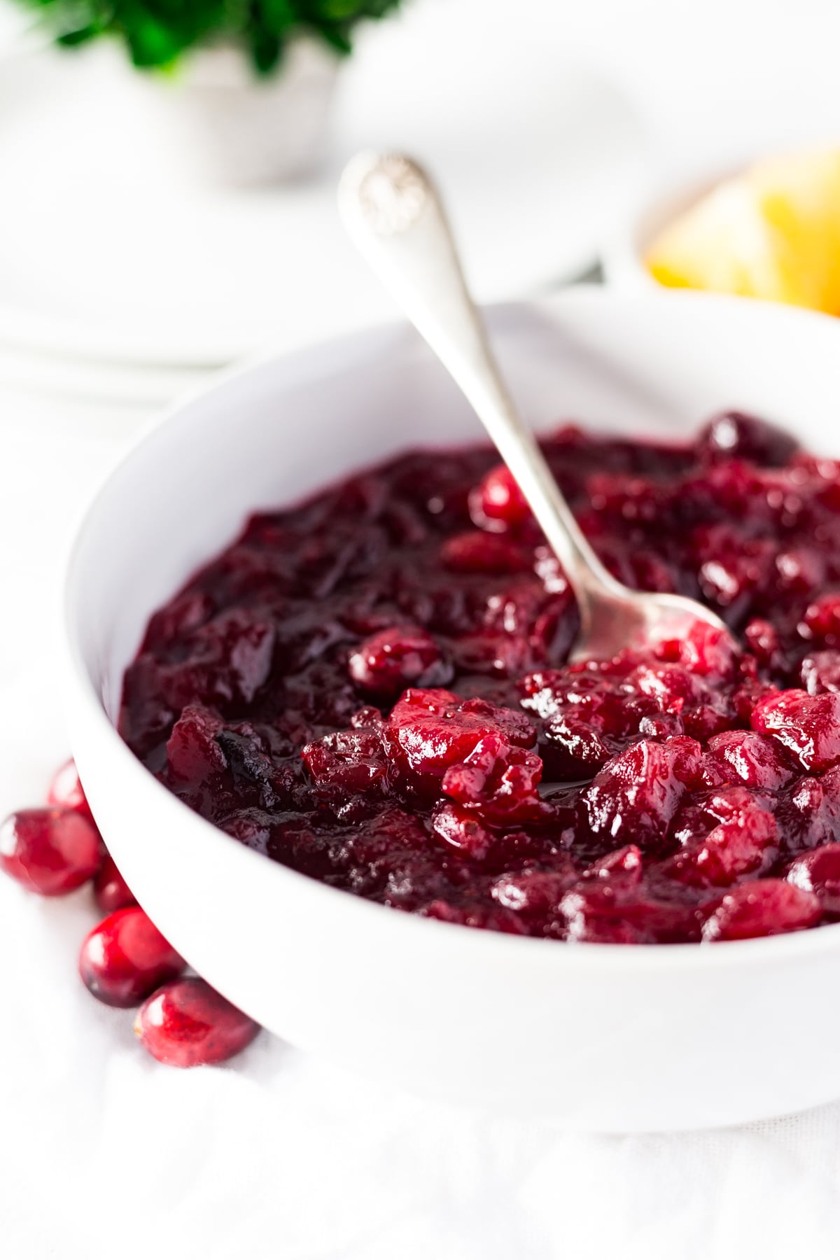 Bourbon Orange Cranberry Sauce Recipe Sugar Soul