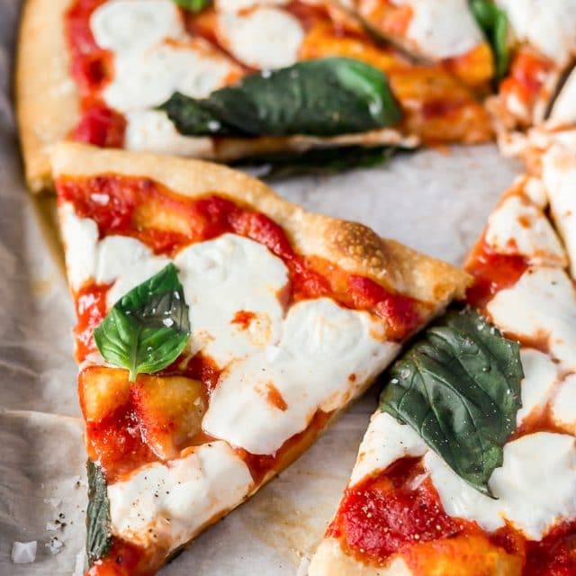 Easy Classic Margherita Pizza Recipe | Sugar & Soul