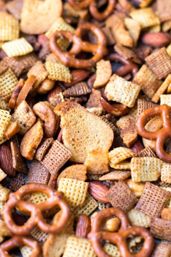Easy Homemade Chex Mix Party Recipe | Sugar & Soul