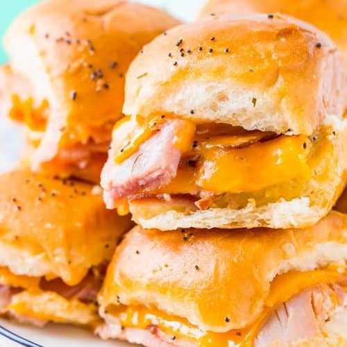 Easy Ham And Cheese Sliders Recipe Sugar Soul