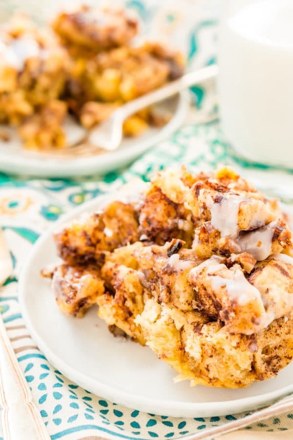 Easy Cinnamon Roll Casserole Recipe | Sugar & Soul