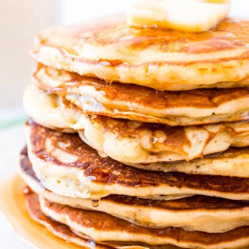 Best Homemade Buttermilk Pancakes - Sugar and Soul