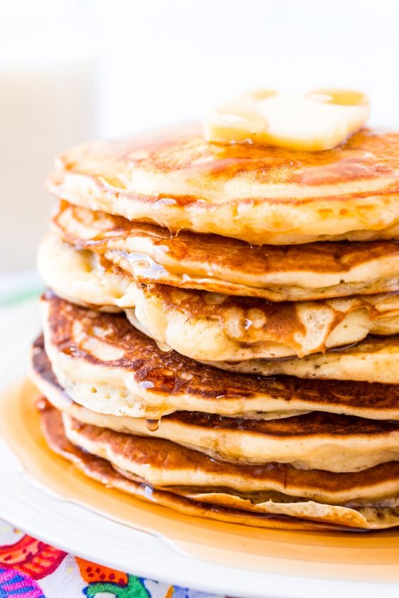 Best Homemade Buttermilk Pancakes - Sugar and Soul