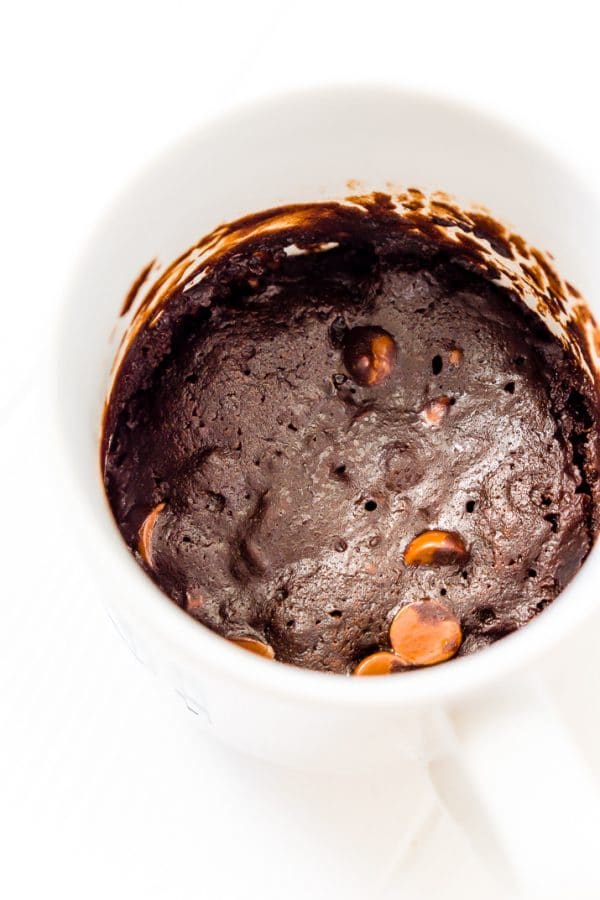 Microwave Brownie Mug Cake Recipe | Sugar & Soul