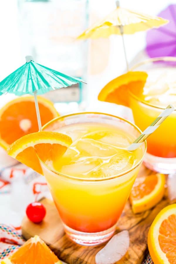 Classic Tequila Sunrise Cocktail Recipe Sugar & Soul