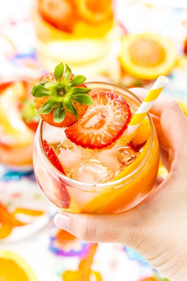 Easy White Wine Sangria Recipe Sugar and Soul