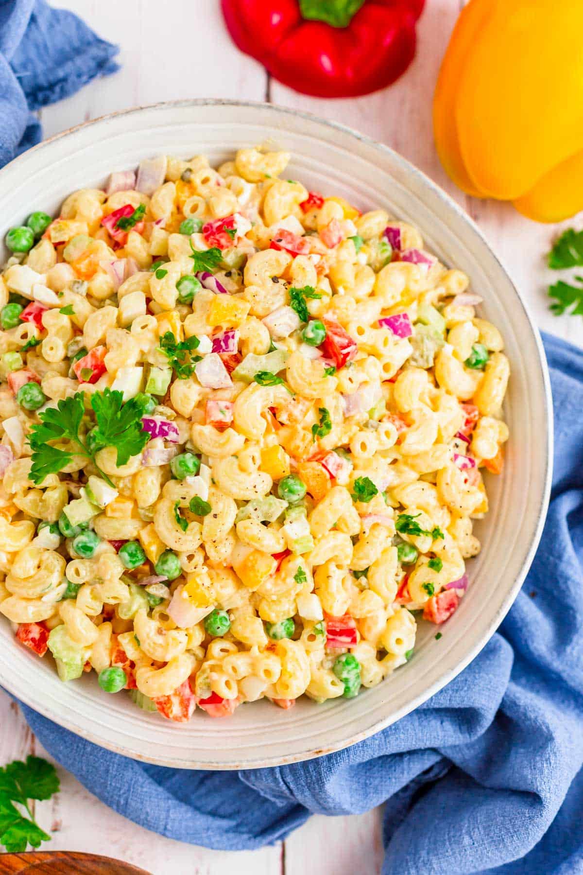 Traditional Macaroni Salad Recipe - Sugar and Soul