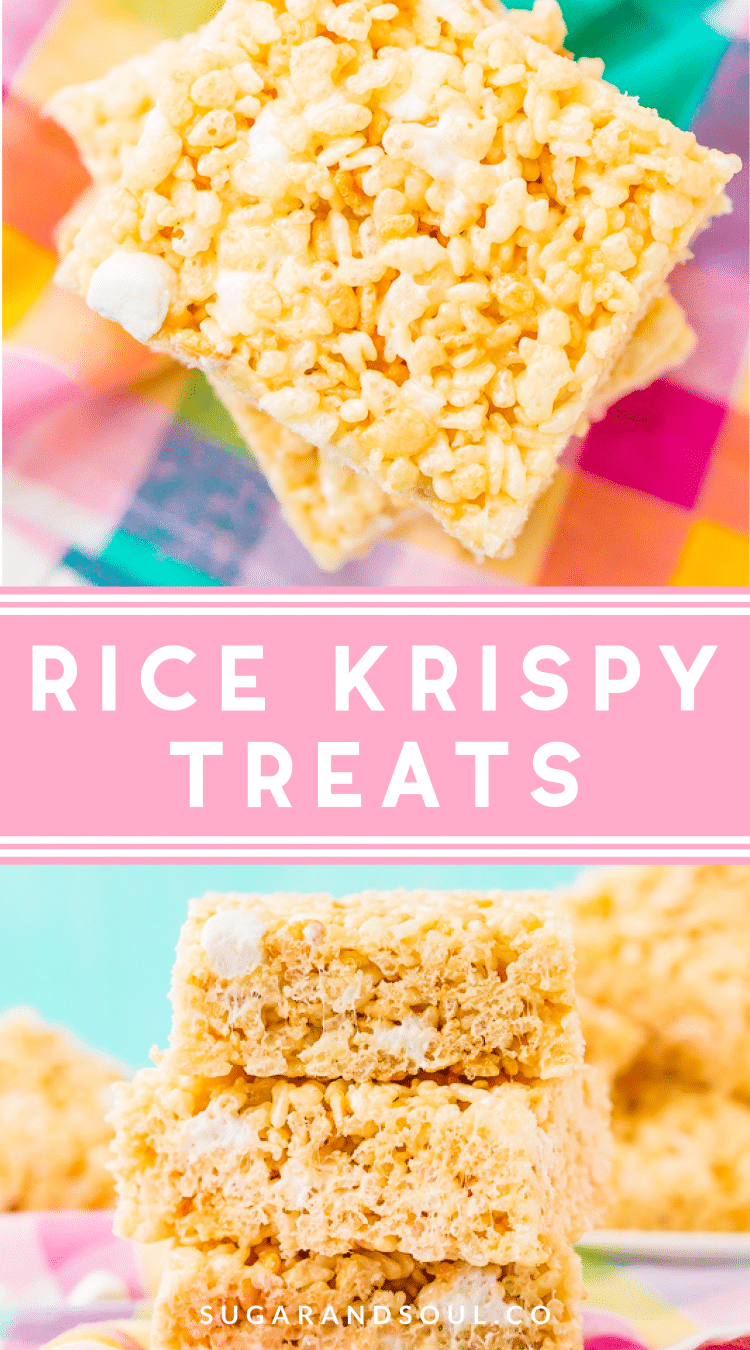 The Best Rice Krispie Treats Recipe | Sugar & Soul