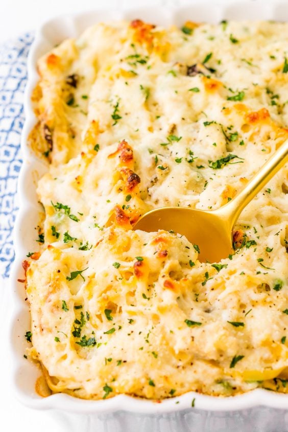 Chicken Tetrazzini Recipe - A Family Favorite | Sugar & Soul