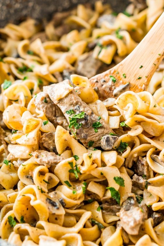 Beef Stroganoff - Easy Dinner Recipe | Sugar and Soul Co