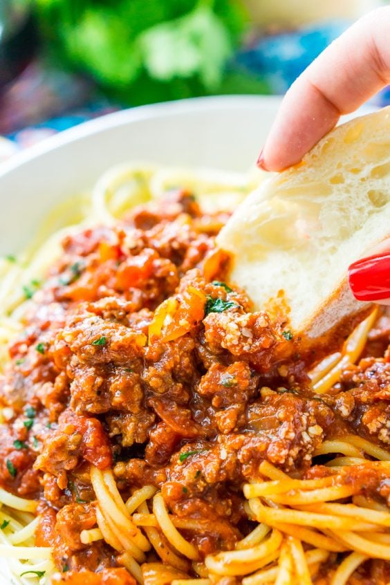 Spaghetti Bolognese Sauce Recipe | Sugar & Soul