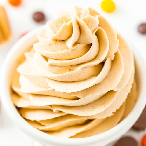 Homemade Peanut Butter Frosting Recipe - Sugar and Soul