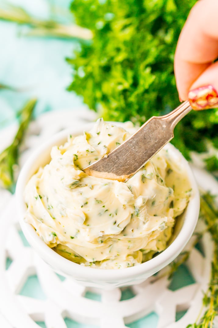 Herb Butter Recipe Use It On Everything Sugar And Soul