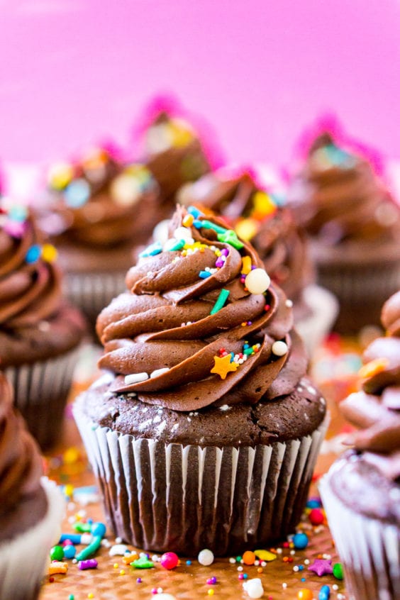 Chocolate Cupcakes Recipe - THE BEST! | Sugar and Soul