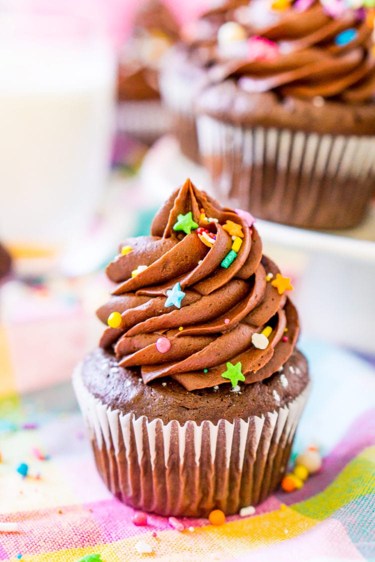 Chocolate Cupcakes Recipe - THE BEST! | Sugar and Soul