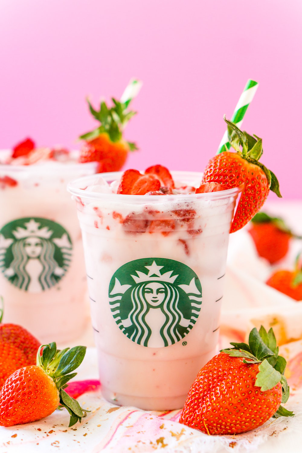 Copycat Starbucks Pink Drink Recipe Sugar Soul