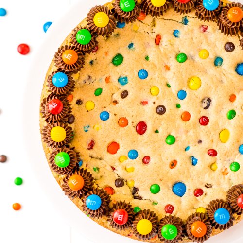 Baked Goods with M&M Candies - Courtney's Sweets