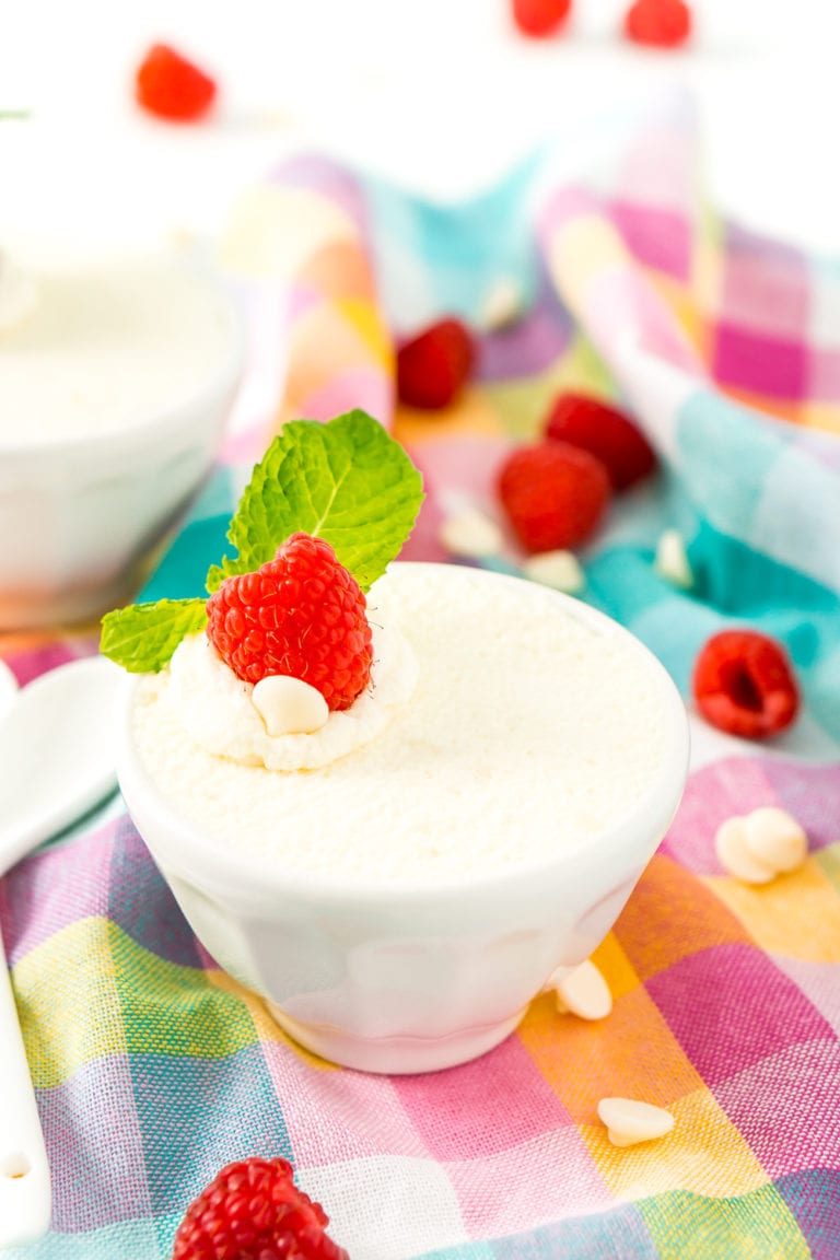 2-Ingredient White Chocolate Mousse | Sugar and Soul