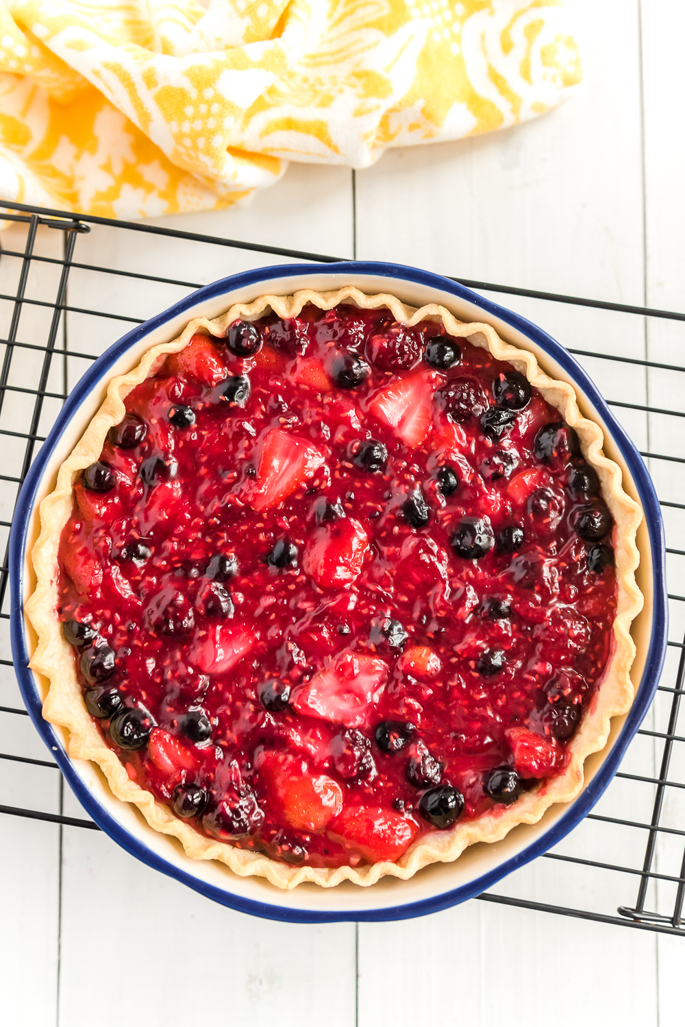Berry Pie Recipe with Four Berries! | Sugar and Soul Co